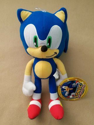 Sonic The Hedgehog Plush Stuffed Animal Licensed Toy 12 " Large Nwt