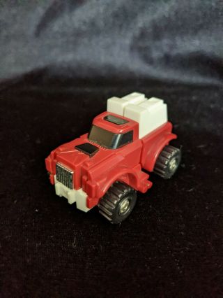 Vintage 1986 Transformers Mini Vehicle Autobot Swerve