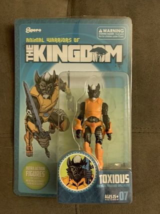 Animal Warriors Of The Kingdom Toxious - New/unopened Version 1 Rare