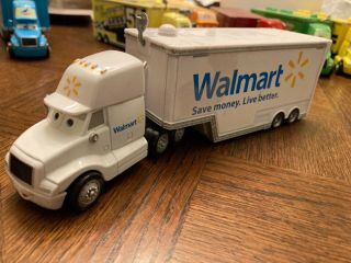 Wally Hauler Disney Pixar Cars 3 Walmart 18 Wheeler Semi Truck & Trailer
