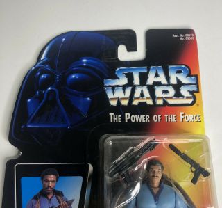 Lando Calrissian Star Wars The Power Of The Force Action Figure Kenner 1995 2