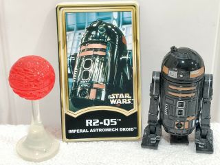 2001 Star Wars Power Of The Jedi Force File R2 - Q5 Imperial Droid Figure Minty