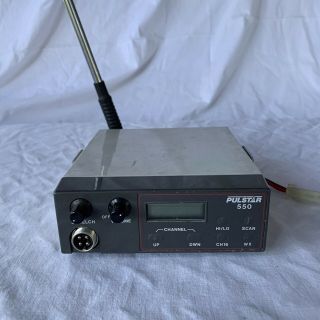 Vtg Pulstar Model 550 Scanning Marine Vhf Radio