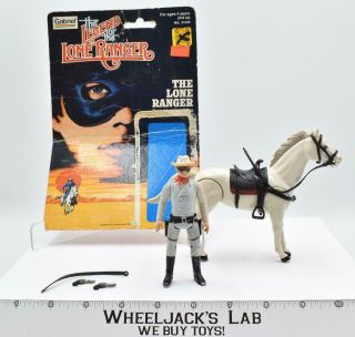 The Lone Ranger & Silver 100 Complete 1980 Gabriel Toys Vintage Figure