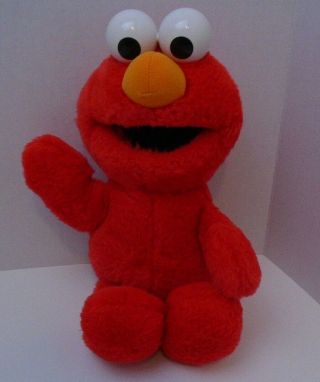 1996 Fisher Price Tickle Me Elmo Plush Sesame Street Tyco 16” No Insides