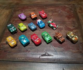 Disney Pixar Cars/planes Micro Drifters Mcqueen,  Dusty,  Doc,  Sally & More 2012
