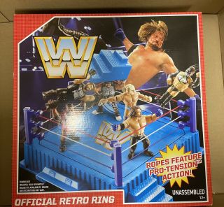 Wwe Mattel Official Retro Wrestling Ring Factory Box