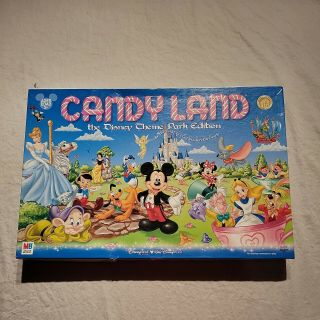 Vintage 2001 Candyland Disneyland Theme Park Edition Cinderella Castle Complete