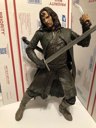Aragorn Action Figure - Lord Of The Rings 18” Collectible Talking Statue Neca