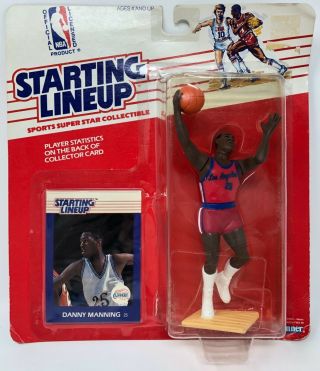 1988 Kenner Starting Lineup Nba Danny Manning Los Angeles Clippers Moc