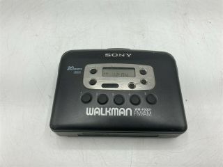 Vintage Sony Walkman Wm - Fx - 221 Digital Tuning Fm/am Stereo Cassette Player