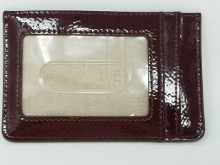 Vintage Polo Ralph Lauren RLL Pocket Brown ID and Credit Card Holder 3