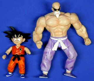 Dragon Ball Master Roshi & Kid Goku Series 1 Jakks 2003