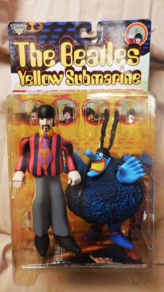 The Beatles Yellow Submarine - - Ringo & Blue Meanie 1999 Mcfarlane Toys Nib