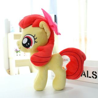 Apple Bloom 30cm 12 " Pony Horse Cartoon Mlp Stuffed Animal Plush Soft Toy Doll