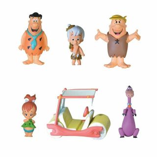 The Flintstones Hanna Barbera 2 " Box Set 6 Figures