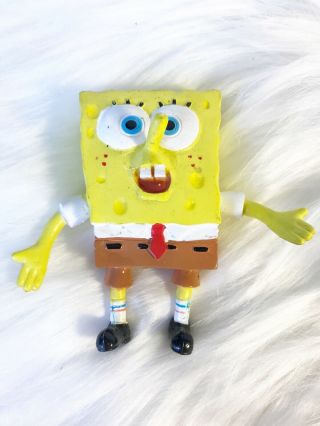 2005 Spongebob Squarepants Bendable Figures Nickelodeon Viacom 2.  5”