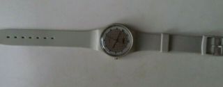 Vintage 1984 Swatch Watch " Golden Tan " 4334 - P
