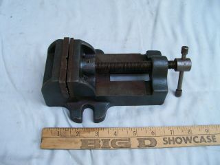 Vintage Machinist Drill Press Vise 2 - 7/8 " W X 3 " Jaws Opening