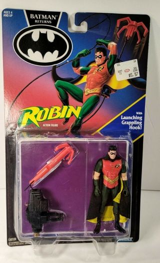 Kenner Batman Returns Robin Launching Grappling Hook Action Figure 1991