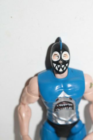 TNA Sharkboy Action Figure WWF Series 2 Impact Wrestling WWE Marvel Toys 2