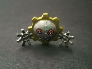 2001 Digimon - 2 " Hagurumon Mini Figure - Bandai - Authentic - Vintage