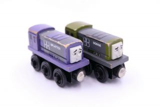 Thomas And Friends Wooden Railway Splatter Dodge Magic Railroad Diesel Twins 2