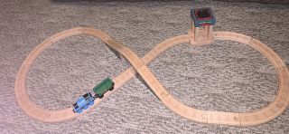 Thomas And Friends Wooden Railway Coal Hopper Figure 8 Train Set Missing Coal