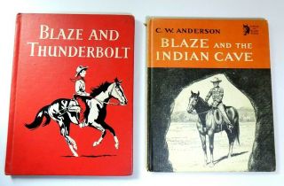 Vintage Blaze And The Indian Cave,  Blaze And Thunderbolt C W Anderson 1964 1966