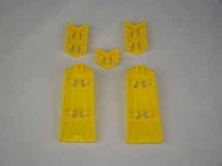 Vintage Transformers G1 Omega Supreme leg clips x5 replacement parts 1985 2