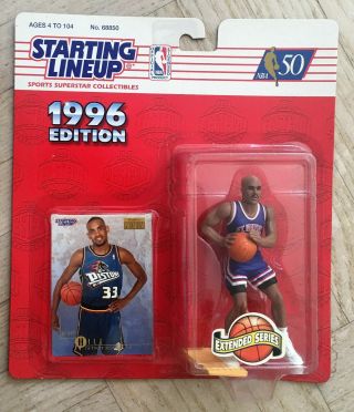 1996 Nba Starting Lineup Action Figure Grant Hill Detroit Pistons