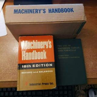 Vintage Machinery,  S Handbook & Formula Book 18th Edition