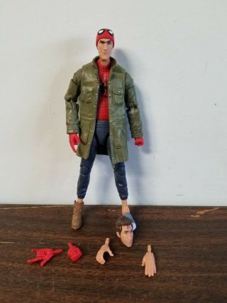 Peter Parker Marvel Legends Figure Spider - Man Verse No Stilt - Man Baf