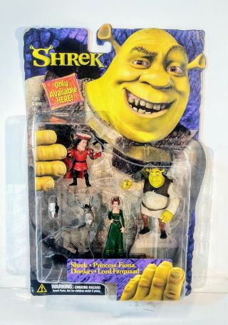 Shrek 4 - Pack Shrek,  Princess Fiona,  Donkey,  King Farquaad