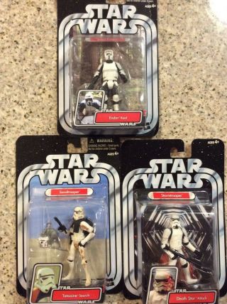 Star Wars Shock Scout Trooper - Storm Trooper - Sand Trooper