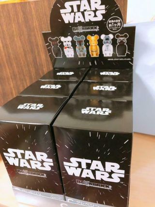 Medicom Toy Be@rbrick Bearbrick Cleverin Star Wars 6p Set From Japan