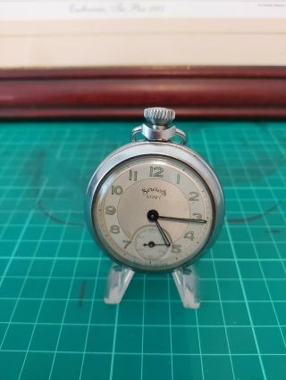 Vintage Services Army Pocket Watch In Order But Not Serviced