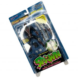 Spawn Ninja Spawn 1995 Mcfarlane Toys Ultra Action Figure Deluxe Moc Vintage