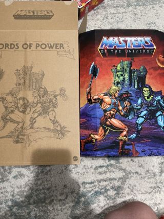 Motu Origins Lords Of Power.  Power Con 2020.  Mattel.  Box Only.  No Figures