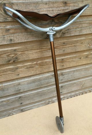 Vintage Featherwate Walking Hunting Shooting Stick Seat