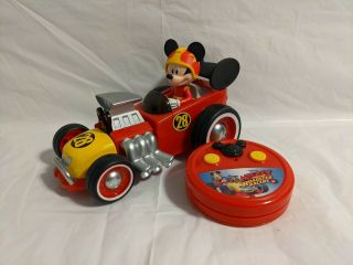 Disney Junior Mickey Mouse Roadster Racer Remote Control Car By Jada Toys