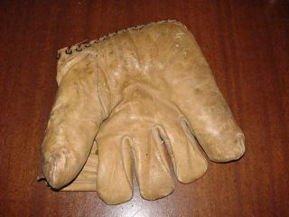 Vintage Split Finger - Lefty Baseball Glove Mitt - Bls Athletic Goods Model 20