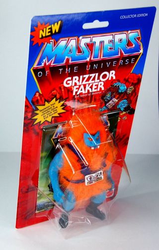 Grizzlor Faker Vintage Custom Masters Of The Universe He - Man Motu.  Wow