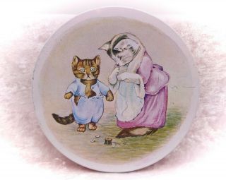 Tom Kitten - Vintage 1980s Beatrix Potter Biscuit Tin By Huntley And Palmers
