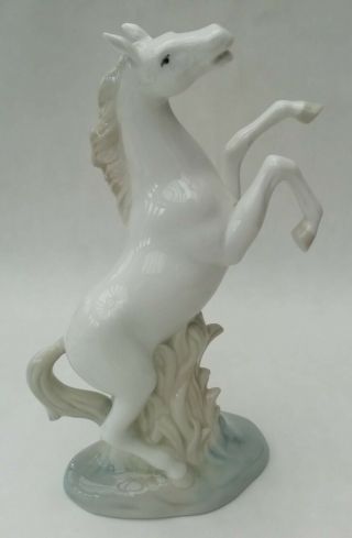 Miquel Requena Spanish Porcelain Vintage Horse Figurine Lladro Style