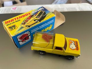 MATCHBOX No 57 WILD LIFE TRUCK VINTAGE BOXED SCALE MODEL LESNEY PRODUCT 3