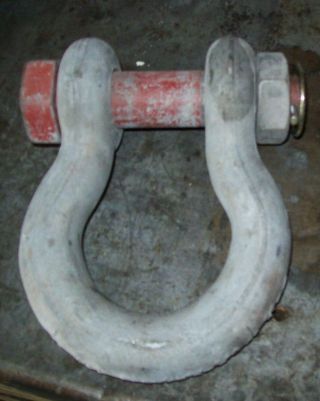 Crosby 12 Ton Shackle Clevis 1 - 1/4 " A Vintage Beauty