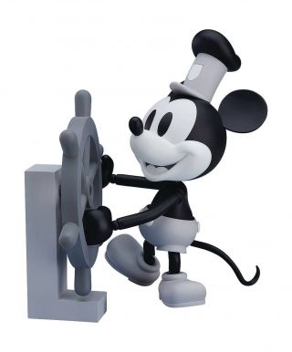 Good Smile Steamboat Willie: Mickey Mouse (1928 Black & White Version) Nendor.