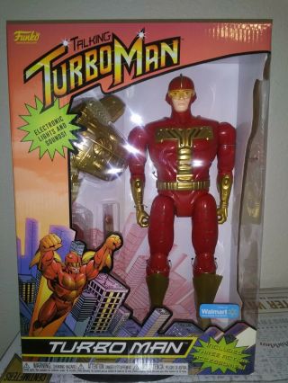 Funko Turboman Turbo Man Jingle All The Way Action Figure Doll Walmart Exclusive