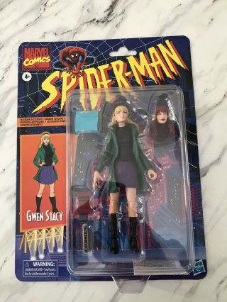 Spider - Man Gwen Stacy 6 Inch Action Figurer - Hasbro Marvel Legends Series E9322